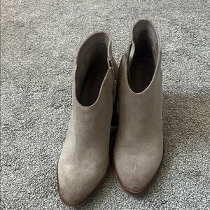 Jeffrey Campbell Beige Heeled Boots